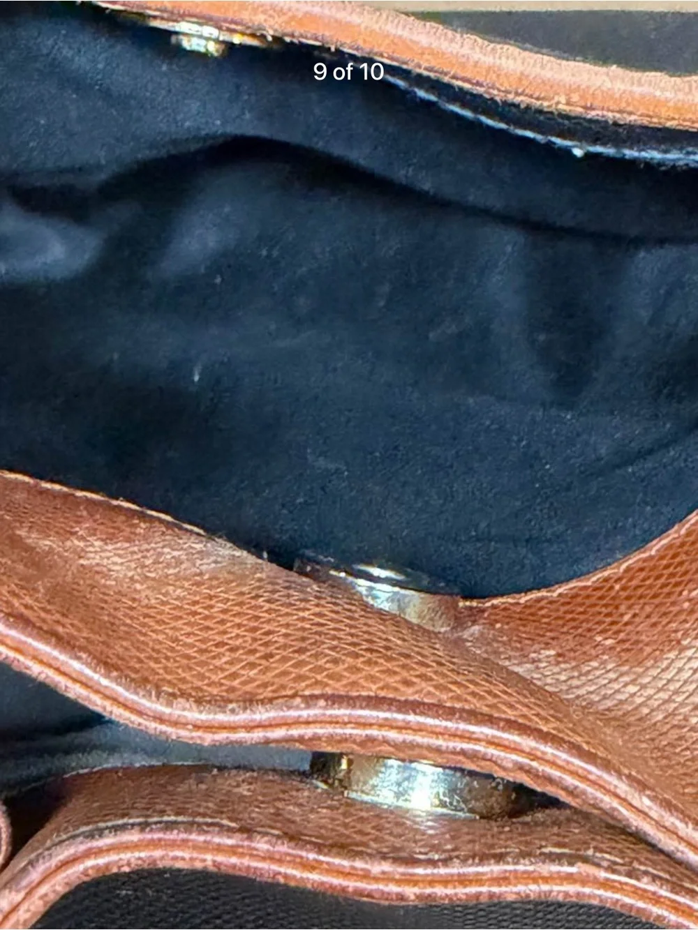 Bottega Veneta Vintage Black and Brown Bucket Bag with Gold Hardware